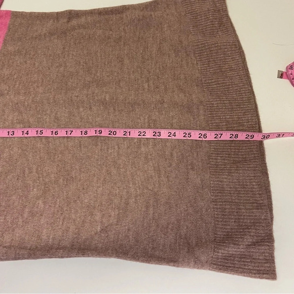 Old Navy Sweater Womens Plus Size 1X Pink Colorblock Crewneck NWT - Picture 8 of 8